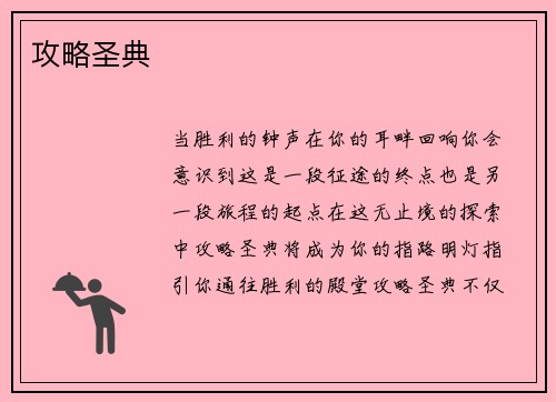 攻略圣典